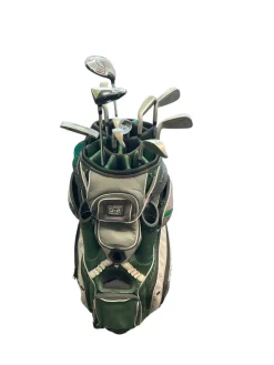 Used Turbo Power PACKAGE SET NO DRIVER NO 9IR Mens Package Set RH Green 10 Piece