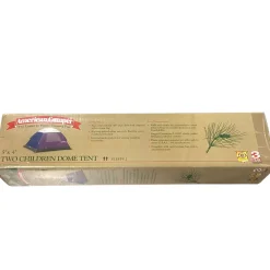 Used TWO KID DOME DENT 1 & 2 Man Tent Purple 2-person