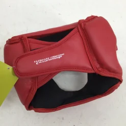 Used UFC JR PROTECTIVE HEADGEAR Boxing Headgear Red