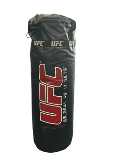Used UFC ULTIMATE FIGHTING MMA AND BOXING BAG Boxing Heavy Bag Black 100 lb