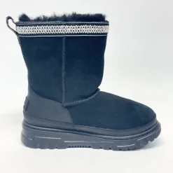 Used UGG Snow/Hunt/Hike Boots Y Black Junior 03