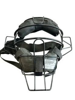 Used UMPIRE MASK Umpire Mask Black