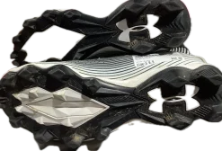 Used Under Armour Adult FB Cleats Black Senior 6.5