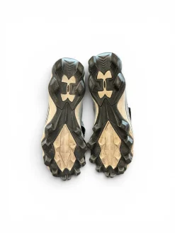 Used Under Armour Adult FB Cleats Black Senior 5.5
