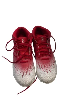 Used Under Armour Adult FB Cleats Red Senior 6.5