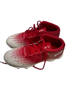 Used Under Armour Adult FB Cleats Red Senior 6.5