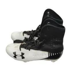 Used Under Armour Adult FB Cleats White Senior 7