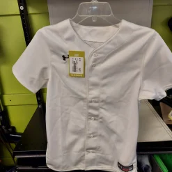 Used Under Armour AUTHENTIC BB/SB Jersey White LG