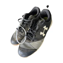 Used Under Armour BASEBALL CLEATS SZ 8.5 BB/SB Cleats Black Senior 8.5