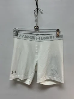 Used Under Armour Compress Pants W White SM