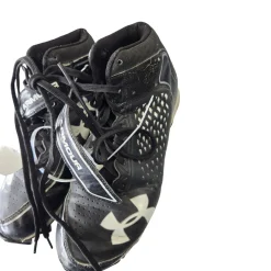 Used Under Armour FOOTBALL CLEATS Adult FB Cleats Black Senior 6.5
