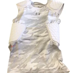 Used Under Armour PADDING SHIRT FB Top Adult White MD