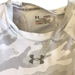 Used Under Armour PADDING SHIRT FB Top Adult White MD