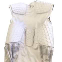 Used Under Armour PADDING SHIRT FB Top Adult White MD