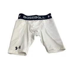 Used Under Armour SLIDING SHORTS Other Clothing White SM