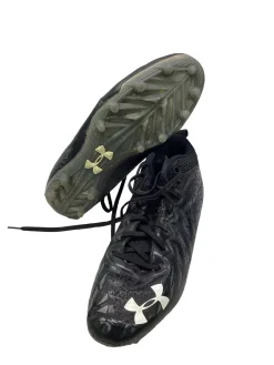 Used Under Armour SPOTLIGHT Adult FB Cleats Black Senior 11.5
