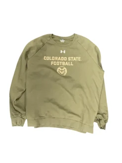 Used Under Armour Sweatshirt Green 2X