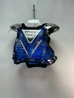 Used Under Armour THOR CHEST PLATE Bike Shoulder Pads Navy Blue LG