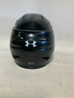 Used Under Armour UABH100 Batting Helmet No Mask Black SM