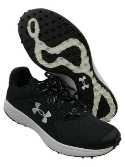 Used Under Armour YARD TURF BB/SB Cleats Black Senior 10.5
