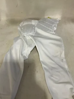Used Under Armour Youth FB Integrated Pants White SM