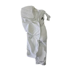 Used Under Armour Youth FB Integrated Pants White LG