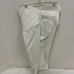 Used Under Armour Youth FB Integrated Pants White MD