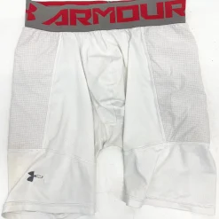 Used Under Armour YOUTH SLIDING SHORTS Other Clothing White XL