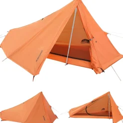 Used UNDERWOOD AGGREGATOR 1 & 2 Man Tent Orange 2X