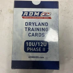 Used USA Hockey PHASE II Dryland Hockey Training Cards White