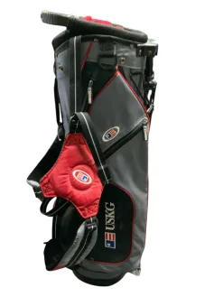 Used US Kids GREY ULTRALIGHT Teen Stand Bag Grey