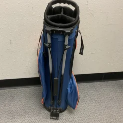 Used US Kids Jr Stand Bag Navy Blue And Orange