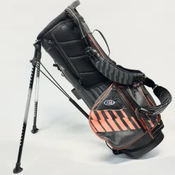 Used US Kids UL 51 Jr Stand Bag Black And Orange