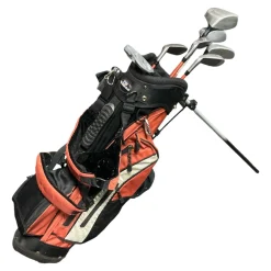 Used US Kids ULTRALIGHT 7PC+BAG Jr Package Set RH Black 7 Piece
