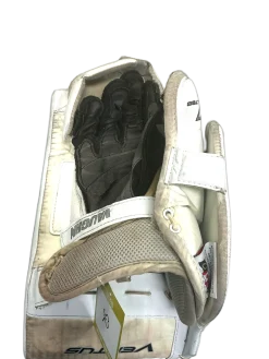 Used Vaughn LT88 Senior Goalie Blocker White