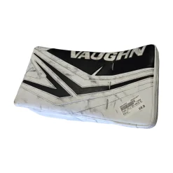 Used Vaughn SLR 4 PRO GOALIE BLOCKER REGULAR Senior Goalie Blocker White