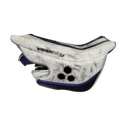 Used Vaughn VE8 Goalie Leg Pads Inter Royal Blue 31"