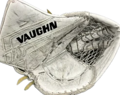 Used Vaughn VELOCITY 8 Inter Goalie Catcher White