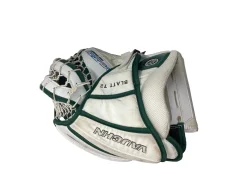 Used Vaughn VELOCITY PRO CARBON V9 Senior Goalie Catcher Green And Chrome