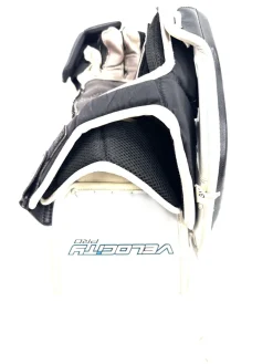 Used Vaughn VELOCITY PRO Senior Goalie Blocker White