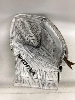 Used Vaughn VELOCITY PRO V10 Senior Goalie Catcher White