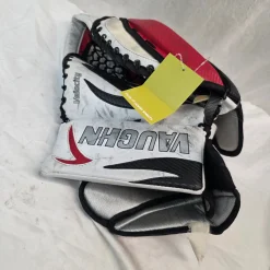 Used Vaughn VELOCITY 7407 Senior Goalie Catcher Red And White