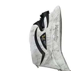 Used Vaughn VELOCITY V6 1000I PRO BLOCKER JR Junior Goalie Blocker White