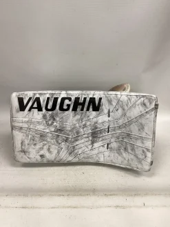 Used Vaughn VELOCITY V10 Senior Goalie Blocker White