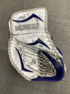 Used Vaughn VELOCITY Youth Goalie Catcher Royal Blue