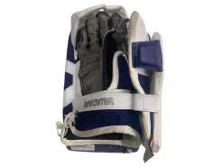 Used Vaughn V6 1000I PRO Intermediate Goalie Blocker White/Blue