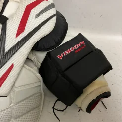 Used Vaughn VISION 9200 Junior Body Armor White/Black/Red SM
