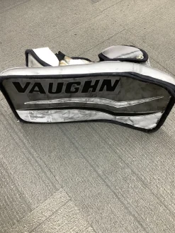 Used Vaughn V6 Senior Goalie Blocker Grey