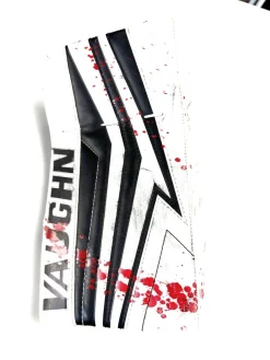 Used Vaughn V9 VELOCITY Junior Goalie Blocker White