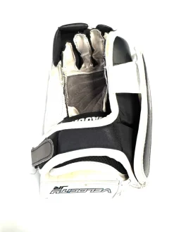 Used Vaughn V9 VELOCITY Junior Goalie Blocker White